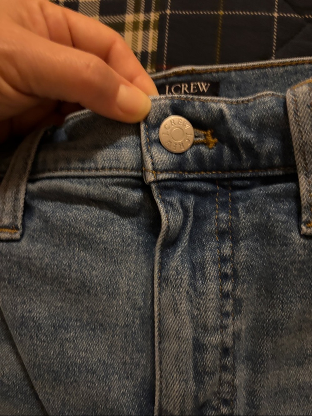 J. Crew Straight-Leg Light Wash Jeans - Picture 3 of 7